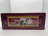 MTH Premier 20-94008 Santa Fe Scale Reefer Car - Shock Paint scheme Car No. 520274. O SCALE NEW