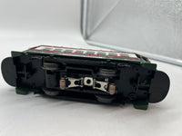 MTH Railking 30-5200 Christmas Bump-n-Go Trolley - Christmas With LED Lights. O SCALE Used Excellent No Box