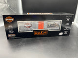 MTH Railking 30-74199 Harley-Davidson 40' Window Box Car V-ROD O SCALE NEW