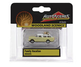 Woodland Scenics WDS AS5325 WDS5325 Vehicles Family Vacation N Scale NEW