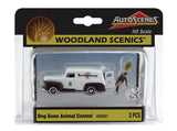 Woodland Scenics WDS AS5551 WDS5551 Vehicles Dog Gone Animal Control HO Scale NEW