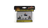Woodland Scenics WDS AS5554 WDS5554 Vehicles Bad Boy Bikers HO Scale NEW