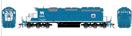 ATHEARN READY TO ROLL ATH72092 ELECTRO MOTIVE DIVISION SD40-2 DIESEL LOCOMOTIVE 6345 DCC READY HO SCALE NEW