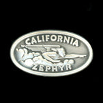 SUNDANCE PINS CZS The California Zephyr (antique silver) logo pin limited