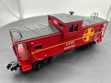 MTH Premier 20-9105L Santa Fe Ext Vision Caboose (red/ yellow) O Scale Like New