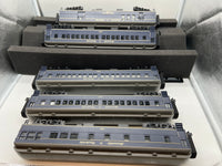 MTH 30-6967, 30-6969 Louisville & Nashville Passenger and Coach Car Set of 5 cars  O Scale Used Excellent No Box As is