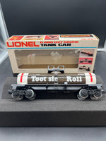 Lionel 6-9324 Tootsie Roll Tank Car O SCALE Like New