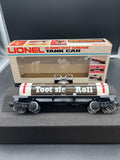 Lionel 6-9324 Tootsie Roll Tank Car O SCALE Like New