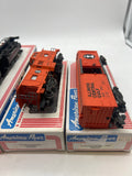 American Flyer Lionel Illinois Central Gulf IC 6-48001, 6-48701, 4-9712 GP-20 Diesel Locomotive, Caboose, & Boxcar S SCALE Like New