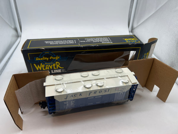 Weaver 320 Jack Frost Cane sugar Hopper car 3 rl O SCALE NEW limited sale