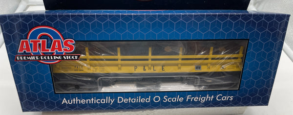 Atlas 3001164-2 Pittsburgh & Lake Erie P&LE Premier - Log dump car #2908 O SCALE NEW