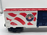 Lionel 6-26777 American flag patriotic boxcar with lights 2001 O SCALE NEW