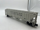 Atlas 2001609-1 REYNOLDS ALUMINUM PS-4750 Covered Hopper Trainman O Scale Used Excellent