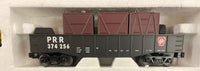 MTH Railking 30-4136B Pennsylvania Railroad PRR Gondola with 3 LCL Containers o scale  NEW