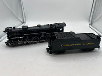 Lionel 6-11128 C&O F-19 SCALE 4-6-2 PACIFIC #490 (TMCC) Steam Locomotive O SCALE Like New