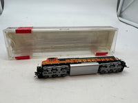 Athearn BNSF SD75M #2 (8296) Diesel locomotive N SCALE Like New