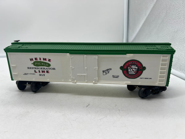 Lionel 6-16807 H.J. Heinz pickle billboard reefer O SCALE Like New