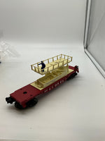 Lionel 6-36870 #6812 TRACK MAINTENANCE CAR O SCALE Like New