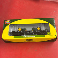 Athearn 8152 John Deere 40’ Flat Car with Model B Tractors Rio Grande #22317 HO SCALE