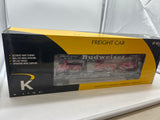 K-Line k694-5601 Anheuser Busch Auto Loader w/ 6 Die-Cast Pickup Trucks O SCALE NEW