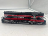 Life-Like 1266 Rock Island Route of the Rockets Red/ Black/ White Diesel Locomotive HO SCALE Like New wrong Box