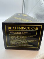 Weaver Baltimore & Ohio B&O Dreamland 60' Aluminum Car O SCALE NEW
