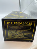 Weaver Baltimore & Ohio B&O Dreamland 60' Aluminum Car O SCALE NEW