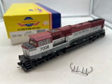 Athearn G6180 EMD Leasing 1 SD70M Burg, Silver, Gray Diesel Locomotive HO SCALE Used Excellent