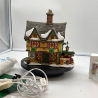 Department 56 Dickens Village 58308 Seton Manor Spice Merchant Gift set MISSING TREES AND ROAD
