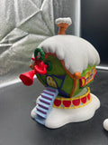 Dept 56 #803393 The Grinch "Who-Ville Music Shop" Building Like New