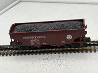 MTH Premier 20-90152c Pennsylvania O Scale Premier 2-Bay Offset Hopper Car Used Excellent