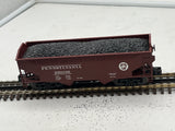 MTH Premier 20-90152c Pennsylvania O Scale Premier 2-Bay Offset Hopper Car Used Excellent