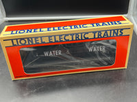 Lionel 6-16390 flat car with water tank  O scale NEW