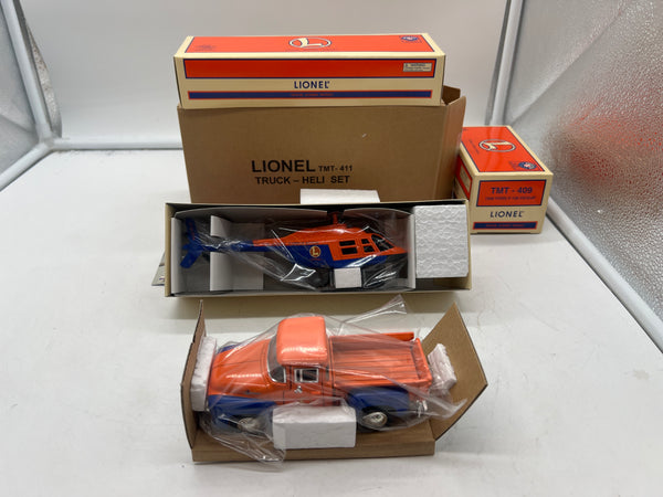 LIONEL TMT-411 TRUCK-HELI SET O SCALE NEW