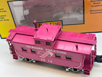 MTH 30-20322a Breast Cancer Awareness Pink Caboose O SCALE Like New