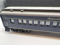 MTH 30-6967, 30-6969 Louisville & Nashville Passenger and Coach Car Set of 5 cars  O Scale Used Excellent No Box As is