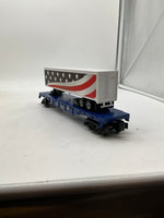 MTH Railking 30-76689 Freedom RailKing Flat Car w/40 Trailer O SCALE NEW