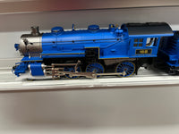 Brady's Train Outlet Custom Run Lionel 2431950 Legacy Central New Jersey Blue Comet 4-6-0 #168 with 6 Woodside Passenger Cars O Scale Limited