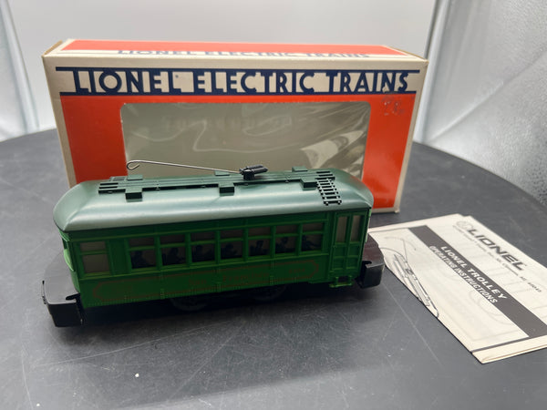 Lionel 6-18404 San Francisco trolley O scale Like New