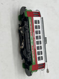 MTH Railking 30-5146 Christmas Bump-n-Go Trolley - #25 O SCALE Used Excellent No Box