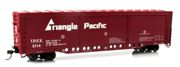 Bachmann 18138 TRIANGLE PACIFIC BOXCAR HO SCALE NEW