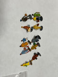 10HOSP Set of 10 Travelers/ Station People (12 figures) HO SCALE Used Excellent No Box