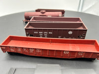 HO Scale Bargain Car Pack 80: 6 PRR Freight Cars HO SCALE USED