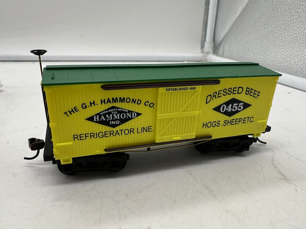 Mantua 721322 1860 Wooden Hammond Co. Reefer Car HO Scale  Like New