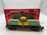 American Flyer Lionel 6-48406  Celanese Chemical tank car S SCALE Like New