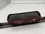 MTH Premier 20-90152b Pennsylvania O Scale Premier 2-Bay Offset Hopper Car Used Excellent