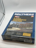 Walthers Cornerstone 933-2901  3-stall modern roundhouse addition building kit HO scale NEW
