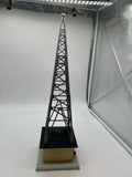 Lionel 6-32991 WLLC Radio-- AM/FM Radio Station Tower O SCALE Used Excellent