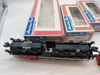 American Flyer Lionel Illinois Central Gulf IC 6-48001, 6-48701, 4-9712 GP-20 Diesel Locomotive, Caboose, & Boxcar S SCALE Like New
