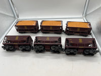 MTH Premier 20-97506 DMIR #DMIR. 6 car ore set O SCALE Like New